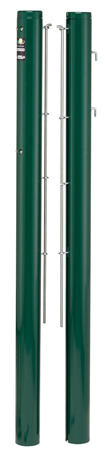 404101 столбы для теннисной сетки TP83 алюминиевые зеленые
